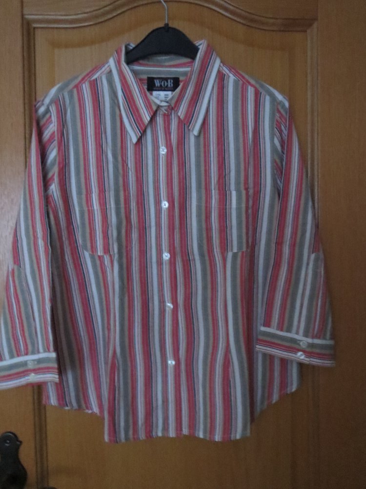 Bluse,3/4 Arm,gestreift