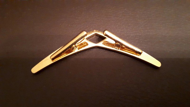 Schalclip, Kragenbrosche, Vintage