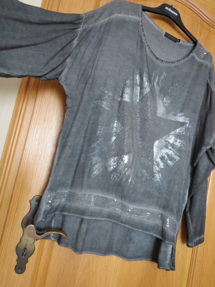 Bluse, Gr.40/M, sehr schick