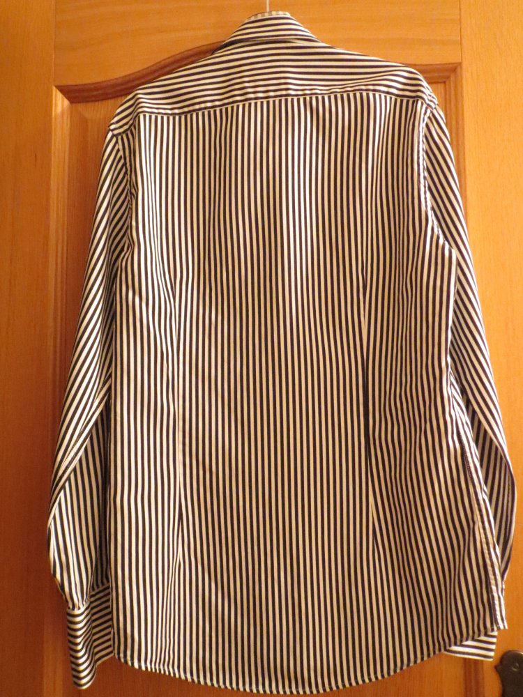 Hemd, Gr.M/39, gestreift