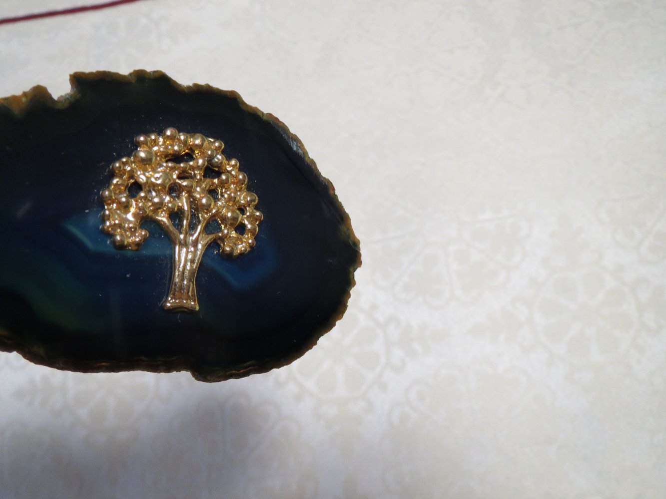 Brosche, Vintage, Lebensbaum