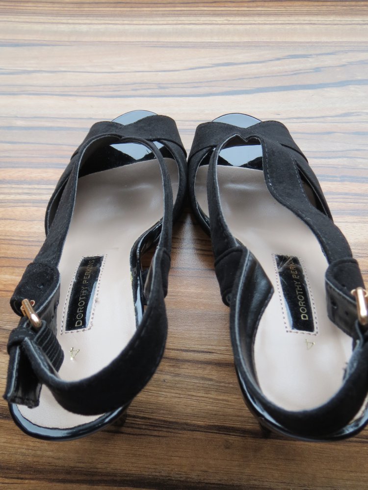 High Heel Sandalen, Gr.37, schwarz