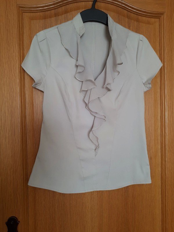 Bluse, Gr.34/36, grau