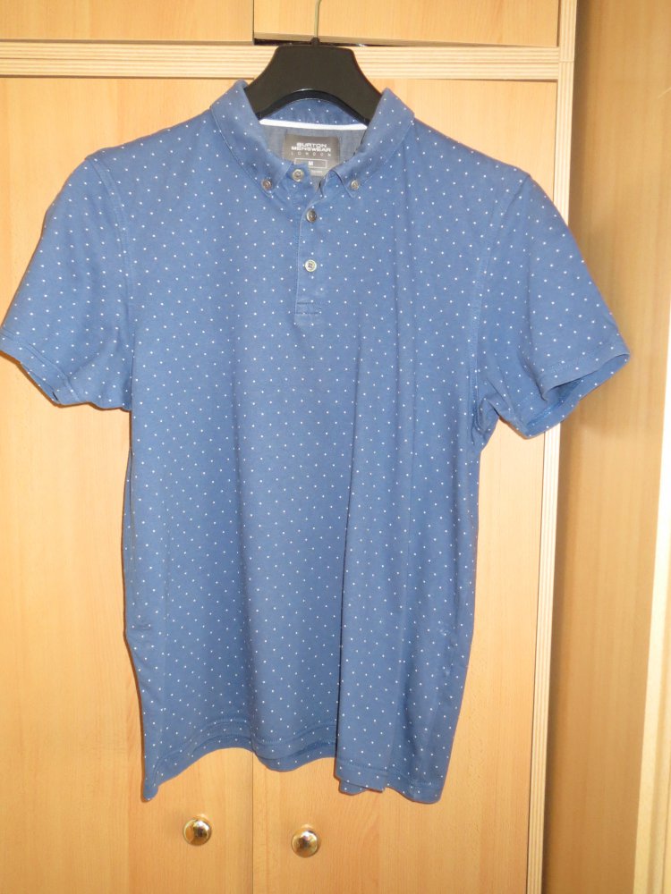 Shirt, Polo, Gr.M, blau