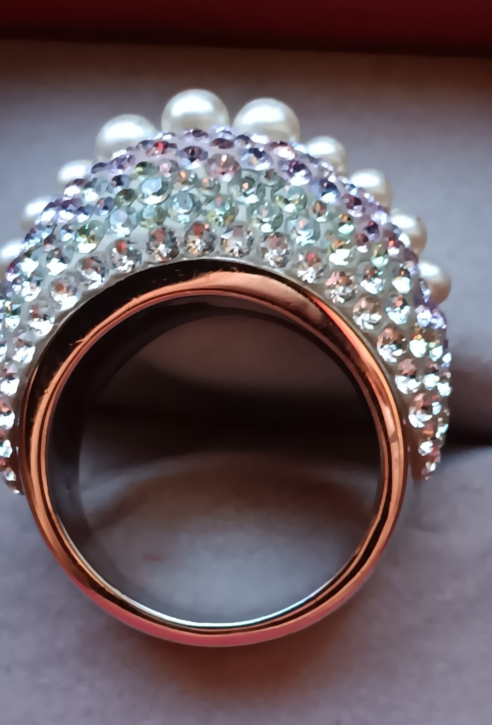 Swarovski Chic Ring Statement Ring Cocktailring 