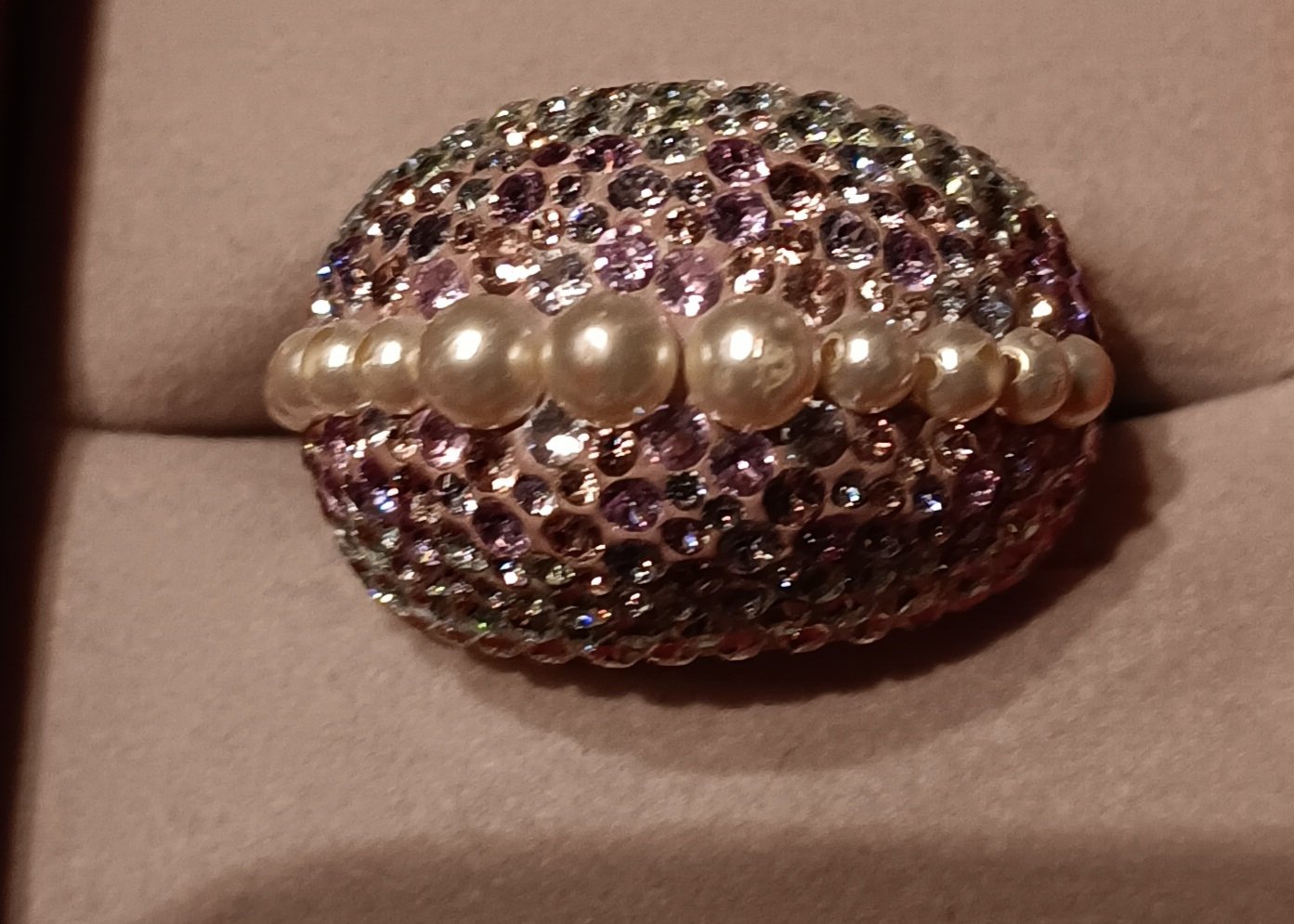 Swarovski Chic Ring Statement Ring Cocktailring 