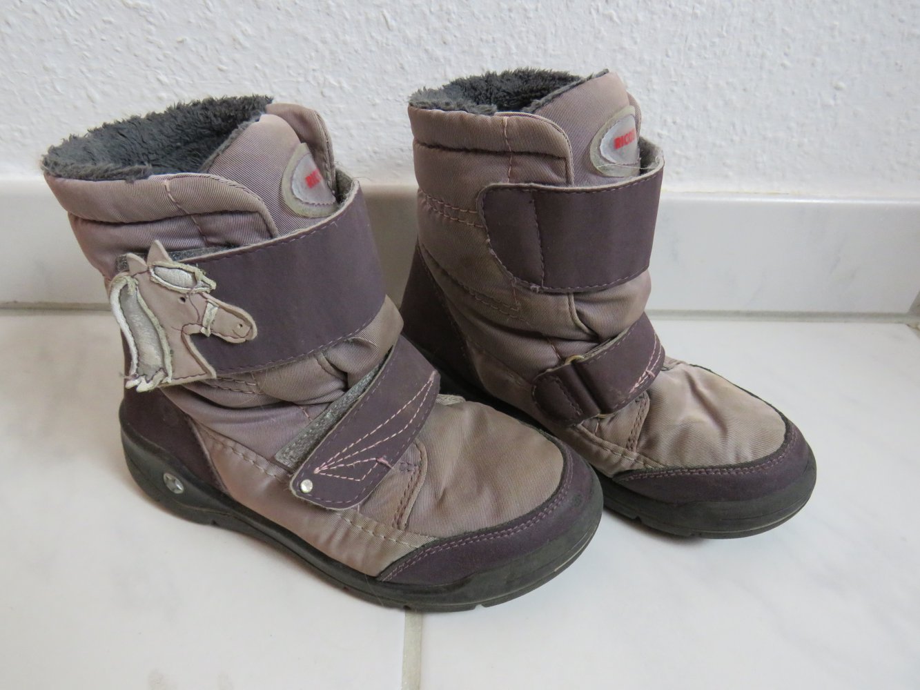 RICOSTA Pferde-Winterstiefel für Mädchen