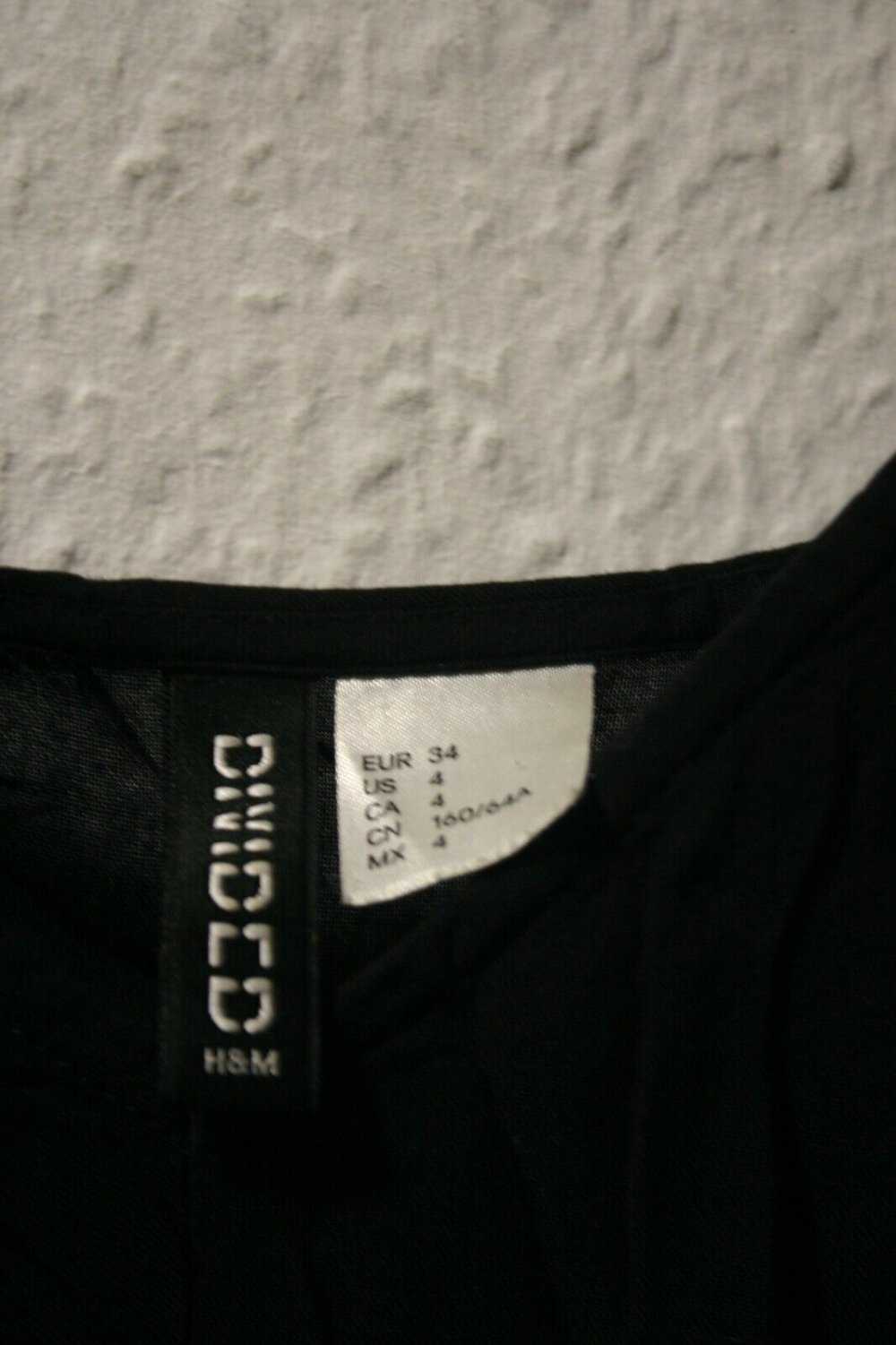 Jumpsuit | Gr. 34 | schwarz | H&M Divided