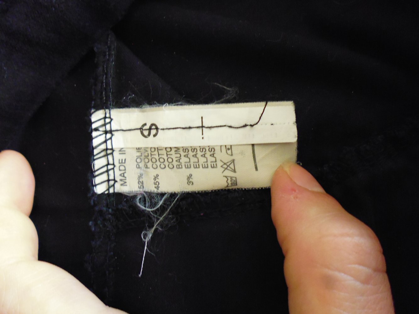 Bandeau Etui Kleid | Gr. S | schwarz