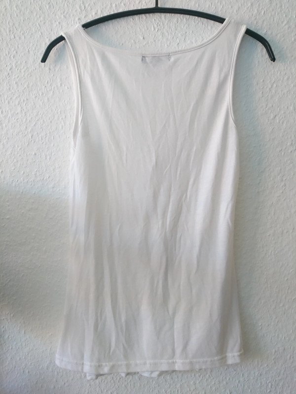 Bluse Top | Gr. XS 34 | weiß | Ann Christine