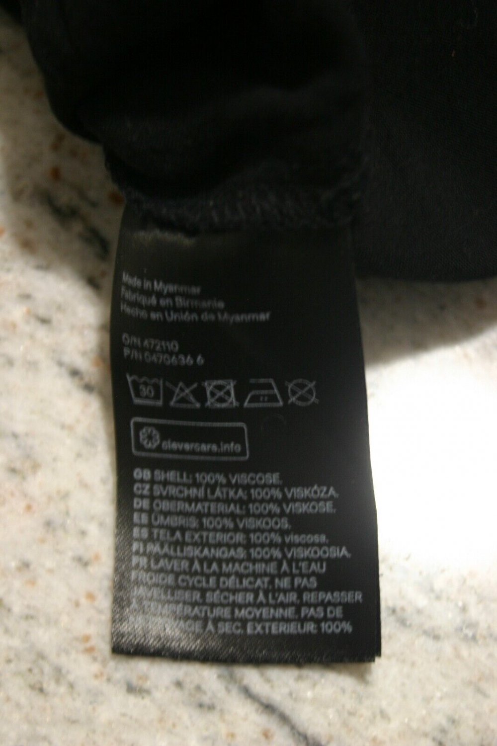 Jumpsuit | Gr. 34 | schwarz | H&M Divided