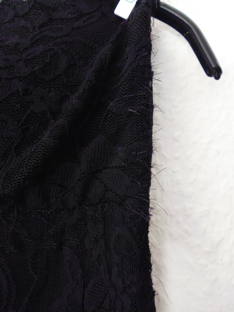 Spitzen Bandeau Kleid | ca. Gr. S-M | schwarz