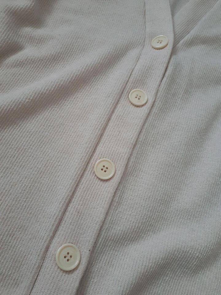 Rose Cardigan mit Knöpfe cute süß rosa