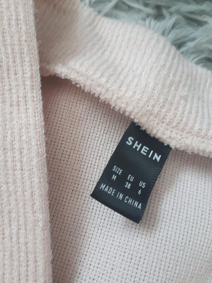 Rose Cardigan mit Knöpfe cute süß rosa