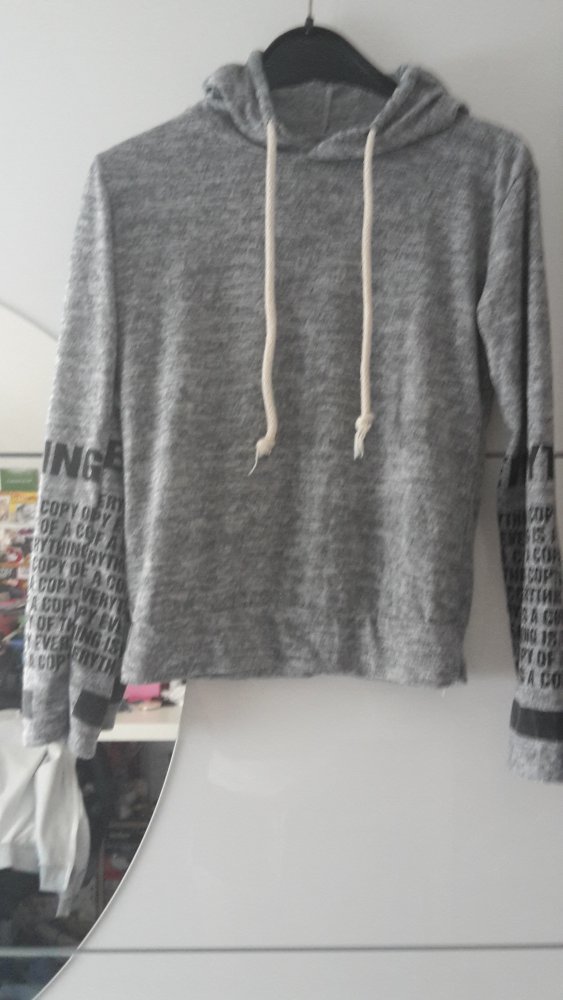 Graues Sweatshirt Melliert