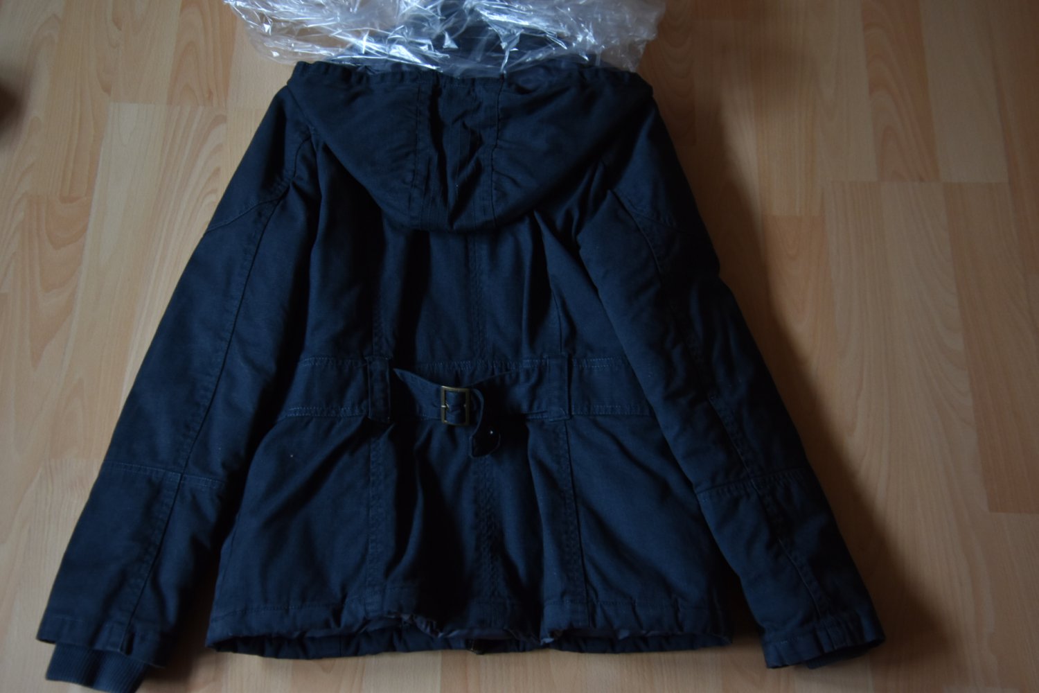 hübsche Tailierte Winterjacke in Jeansoptik 