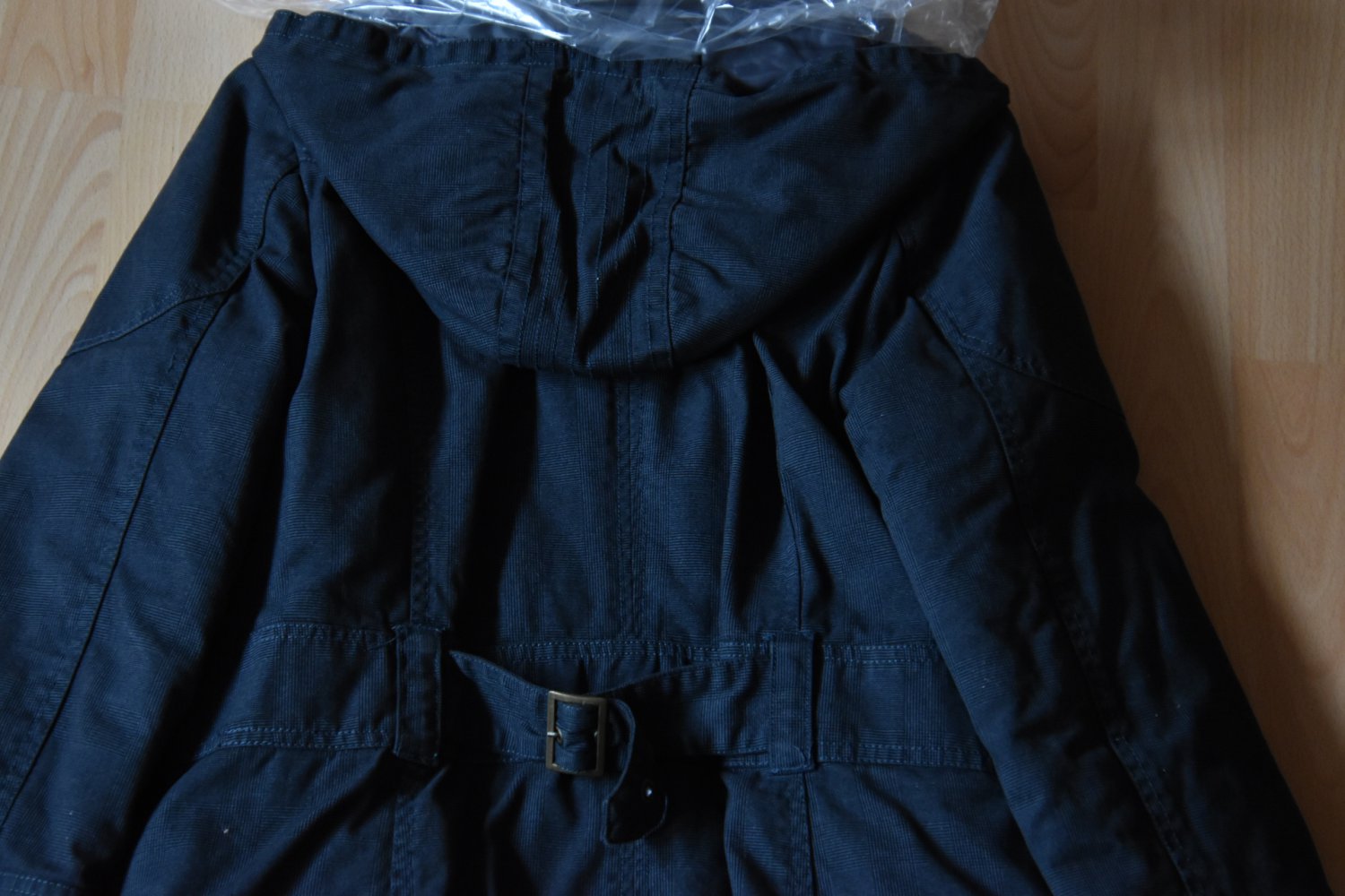 hübsche Tailierte Winterjacke in Jeansoptik 
