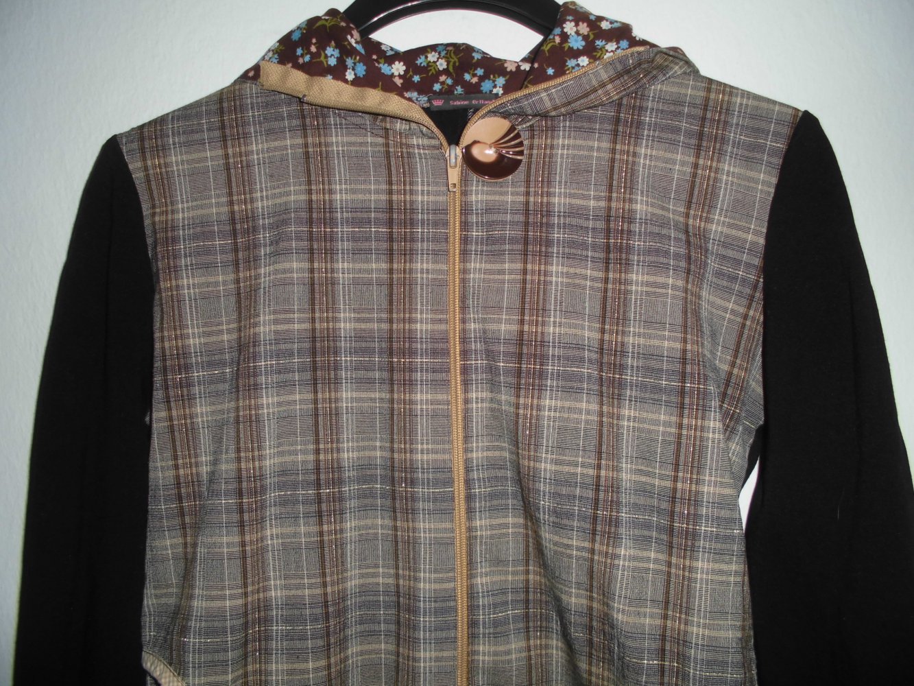 Ausgefallene Designerjacke bunt !