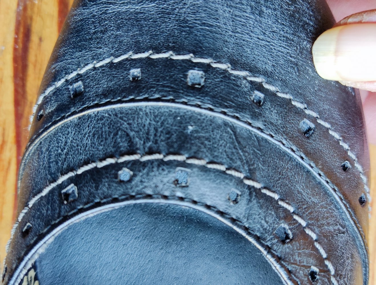 Pumps, neu von Ariane, blau schwarz !