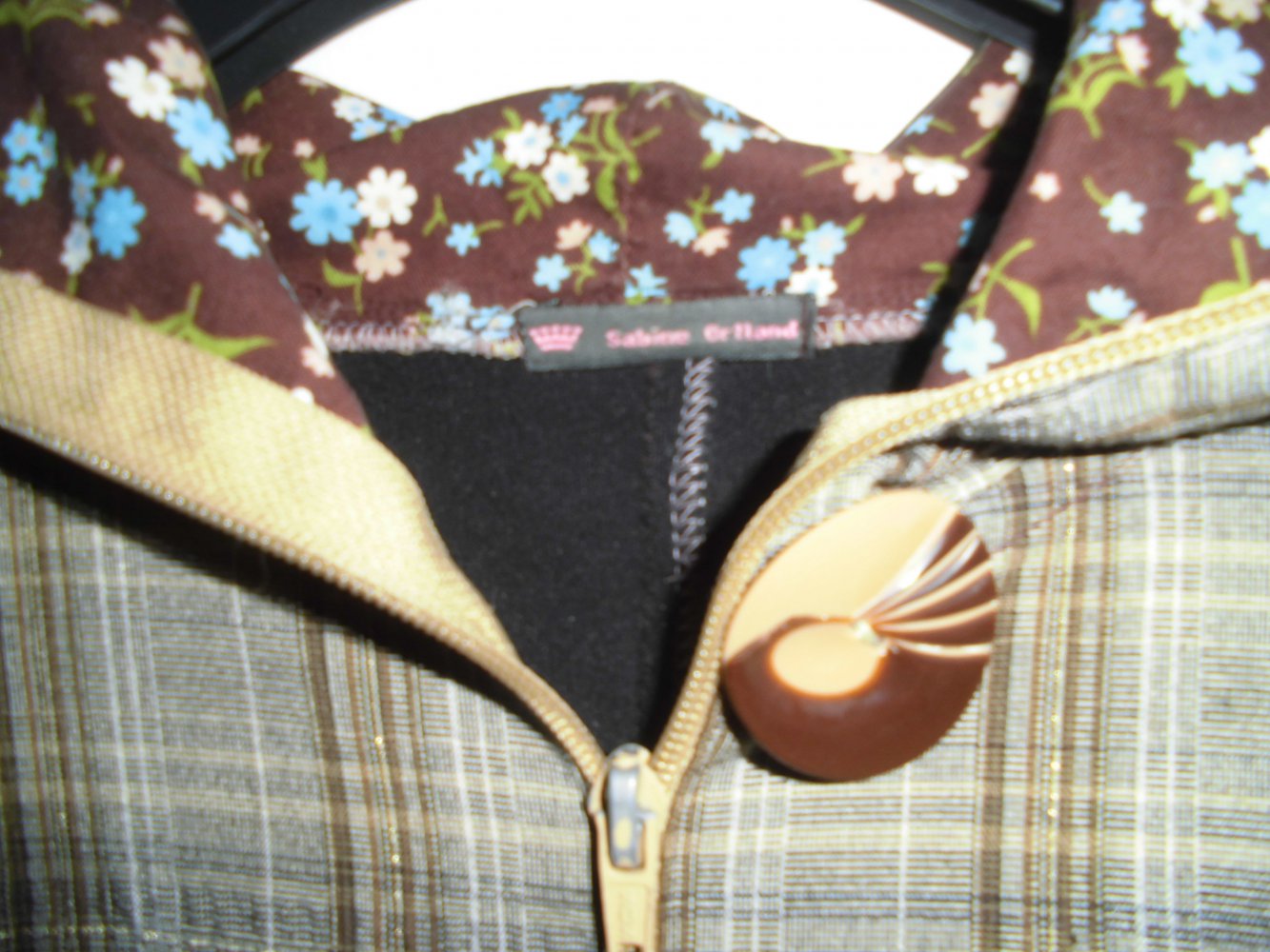 Ausgefallene Designerjacke bunt !