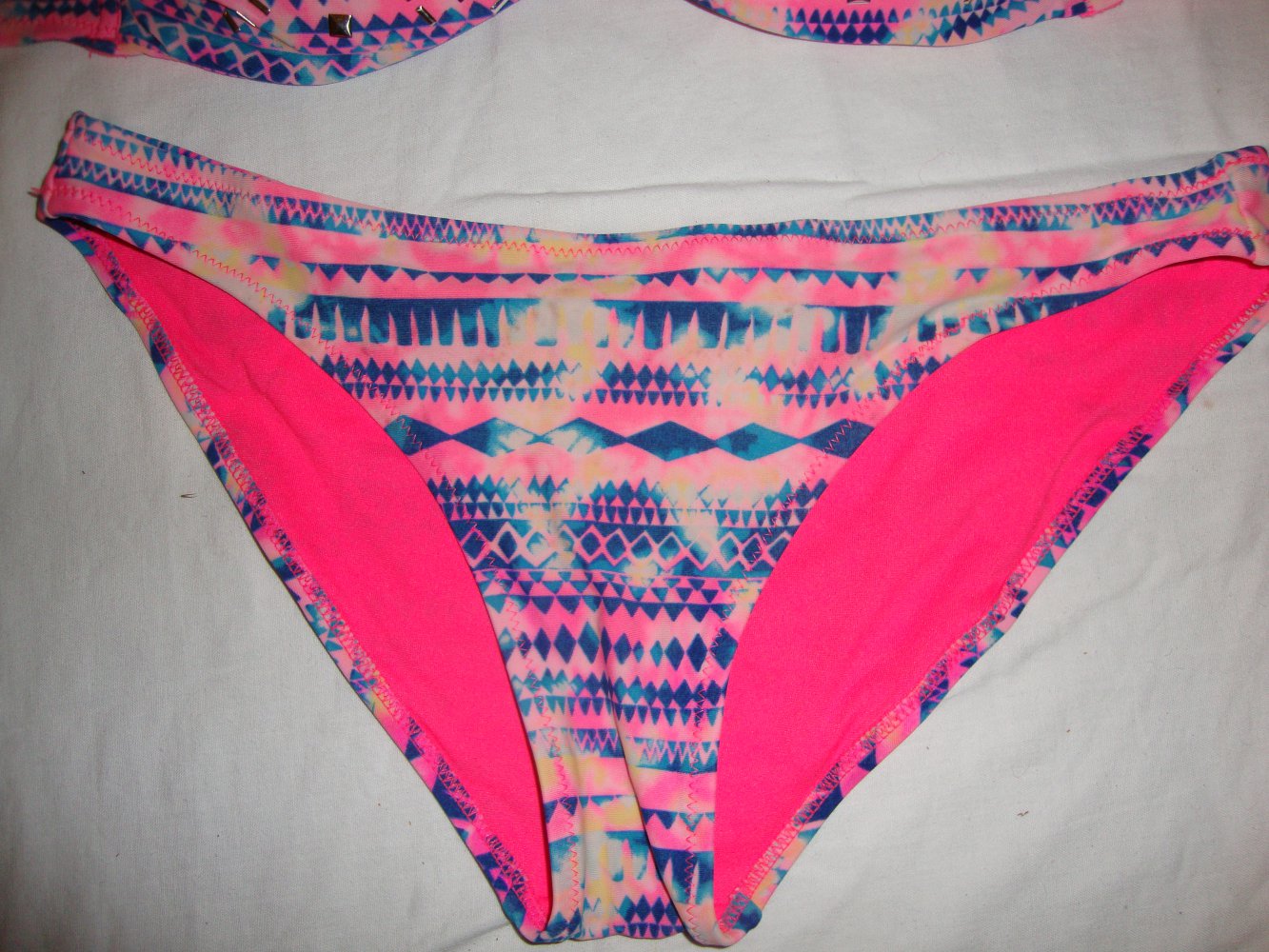 Moderner Bikini in pink !