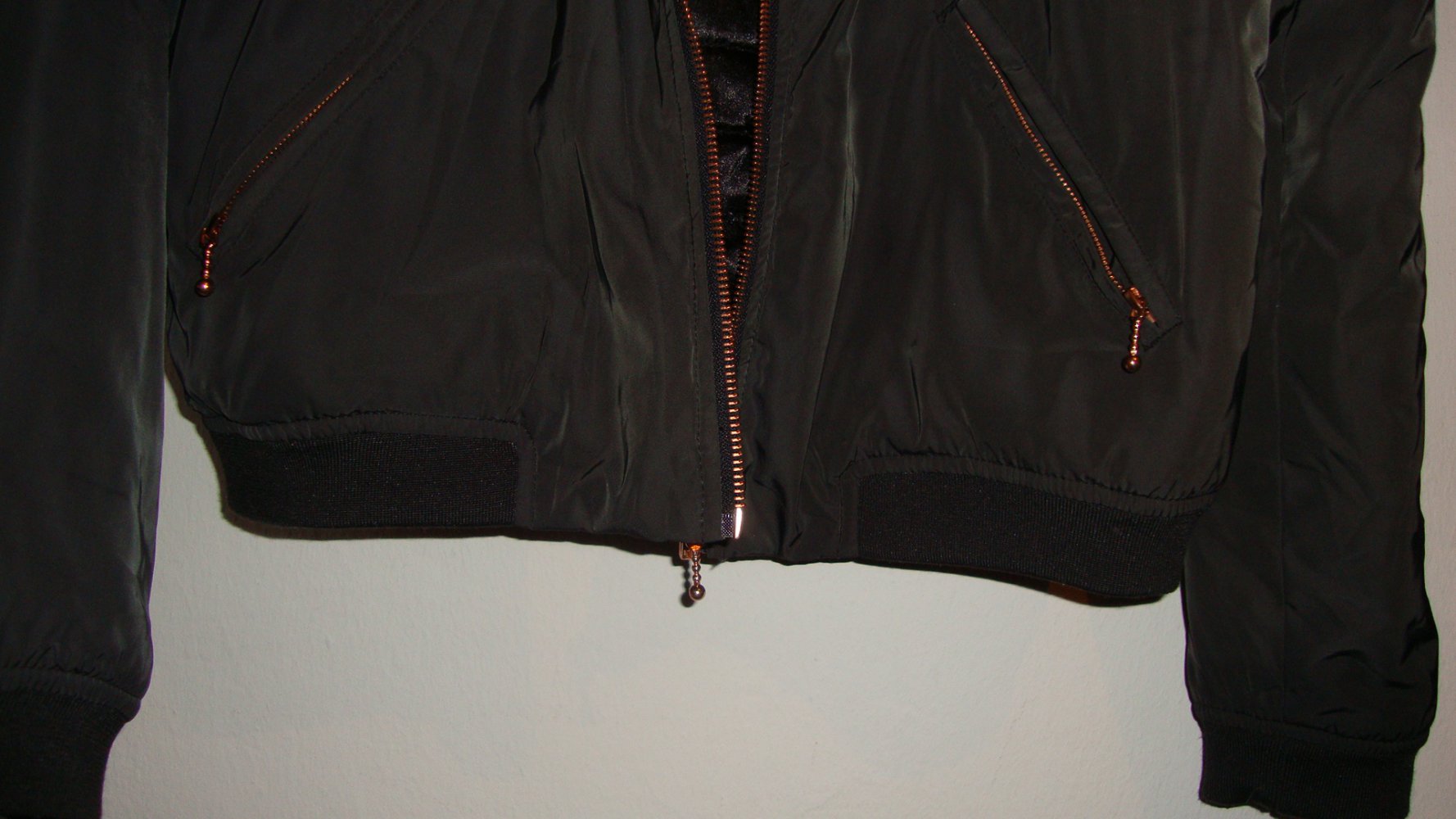 Tolle schwarze Bomberjacke !