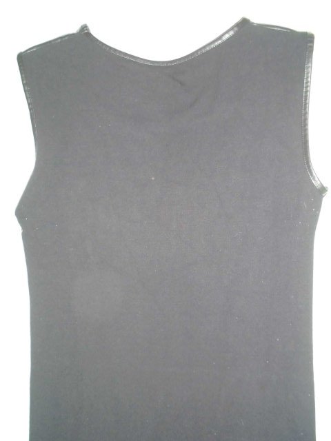 Chices Minikleid mit Leder !