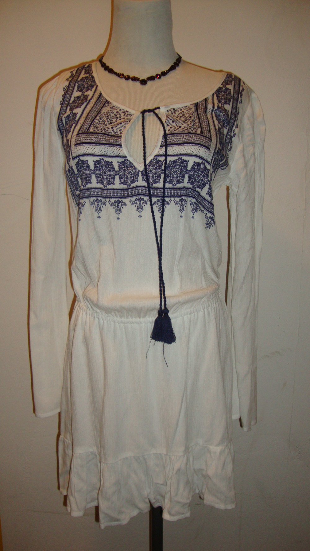 Tolle blauweisse Tunika !