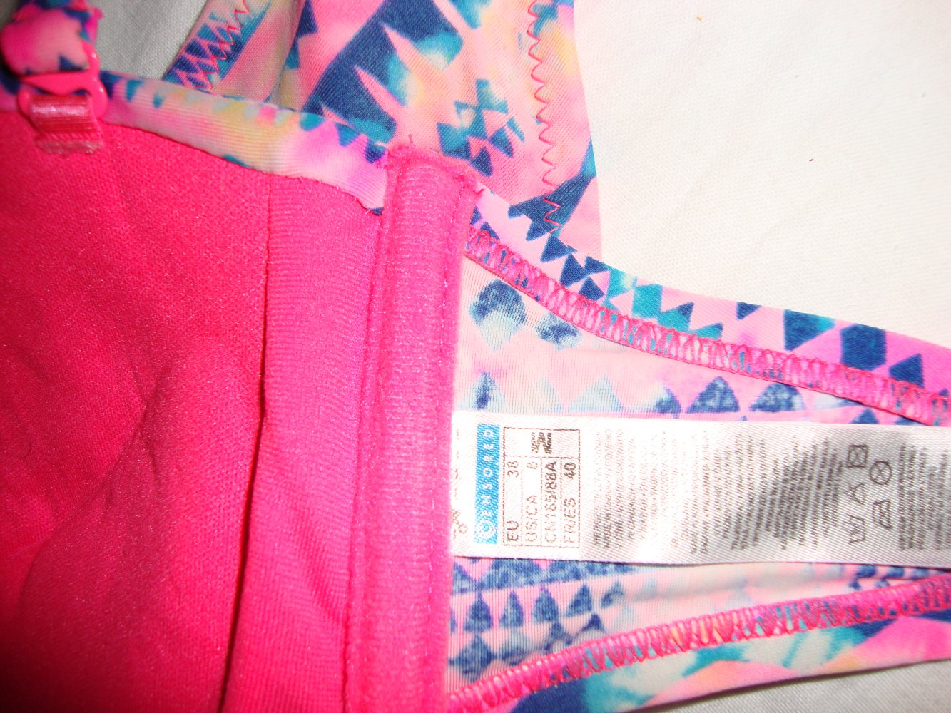 Moderner Bikini in pink !