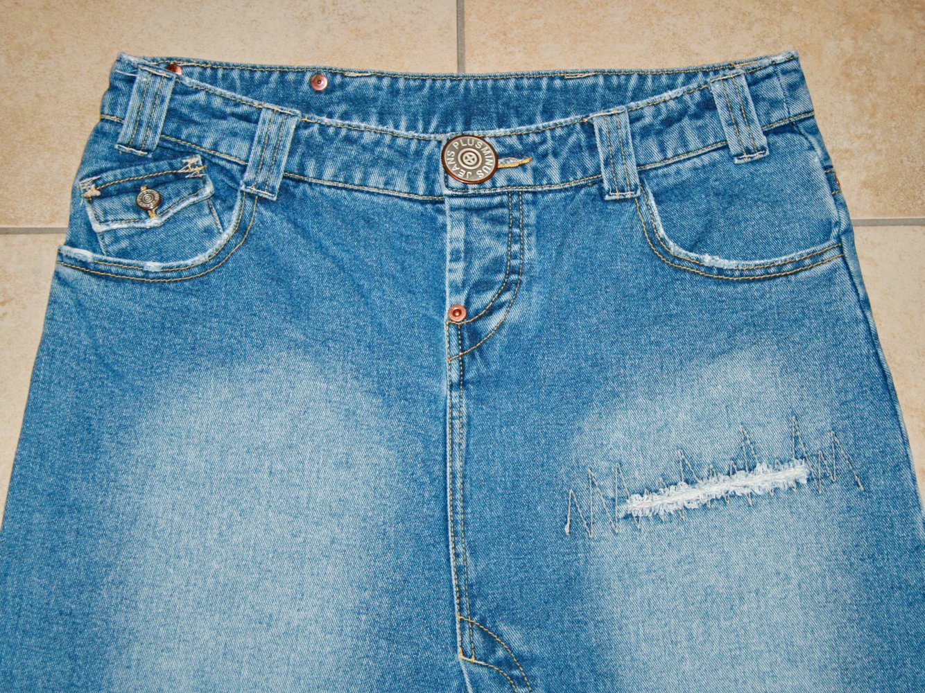 Chiemsee Plusminus Jeans-Rock, Gr. 38