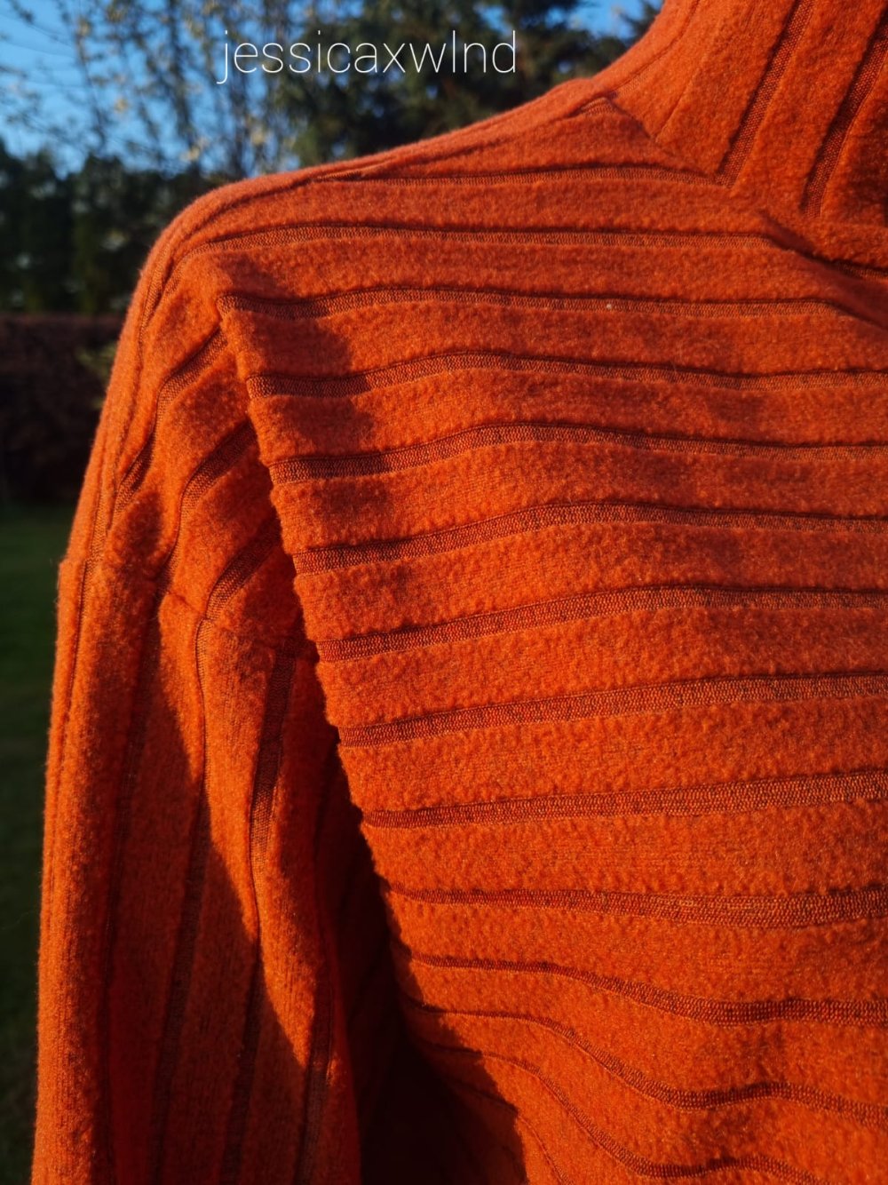 Rollkragen Pullover Basic Schlicht Rostbraun