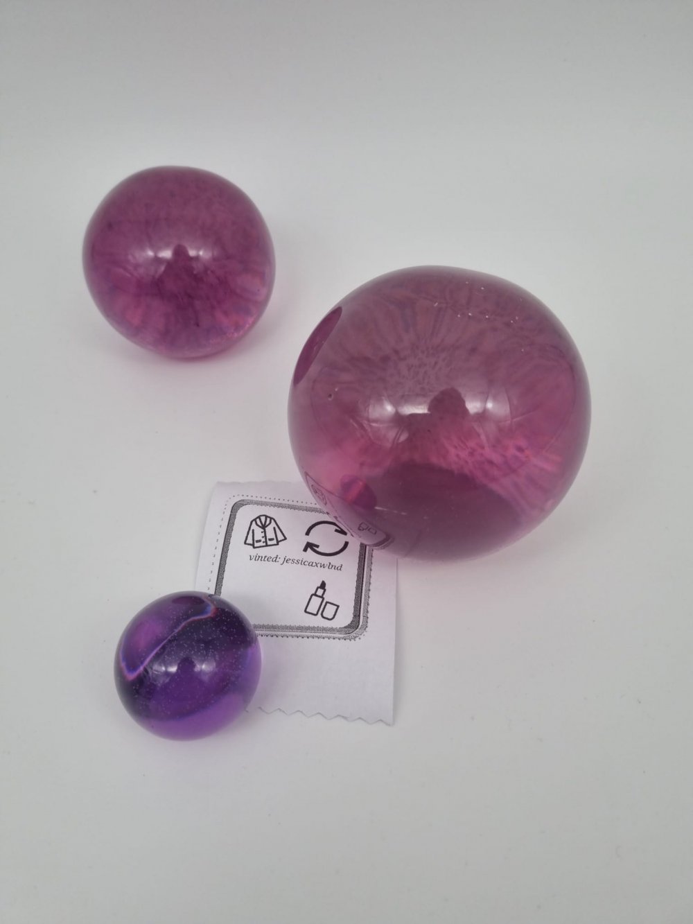 Dekokugeln Set aus aus Epoxidharz