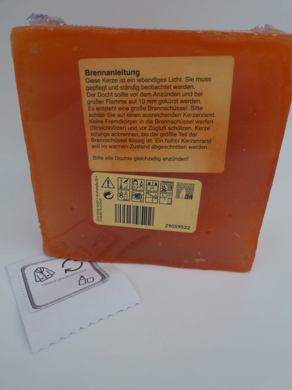 Rustikale Y2K Vintage Kerzen