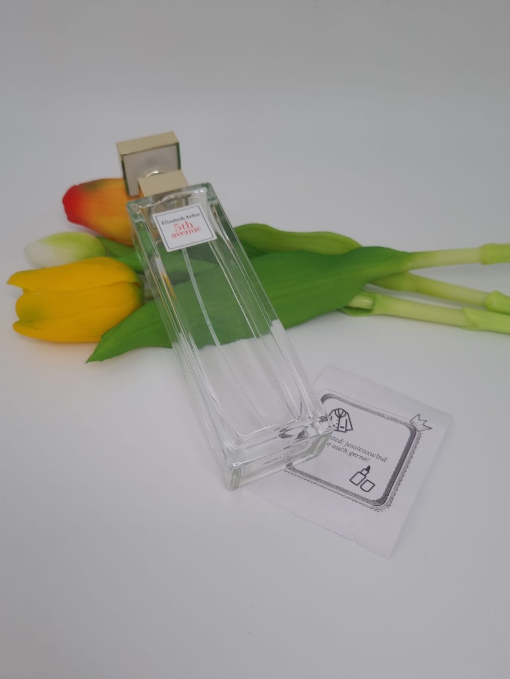 Elisabeth Arden - 5th avenue Parfum Leer Flakon Sammler DIY