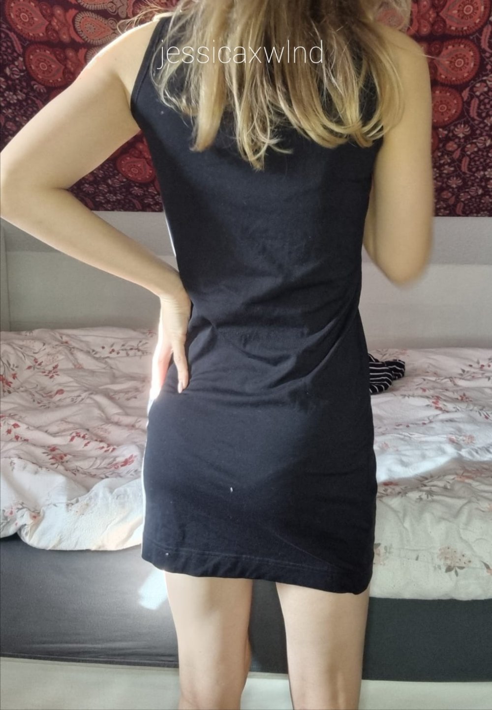 Schlichtes Schwarzes