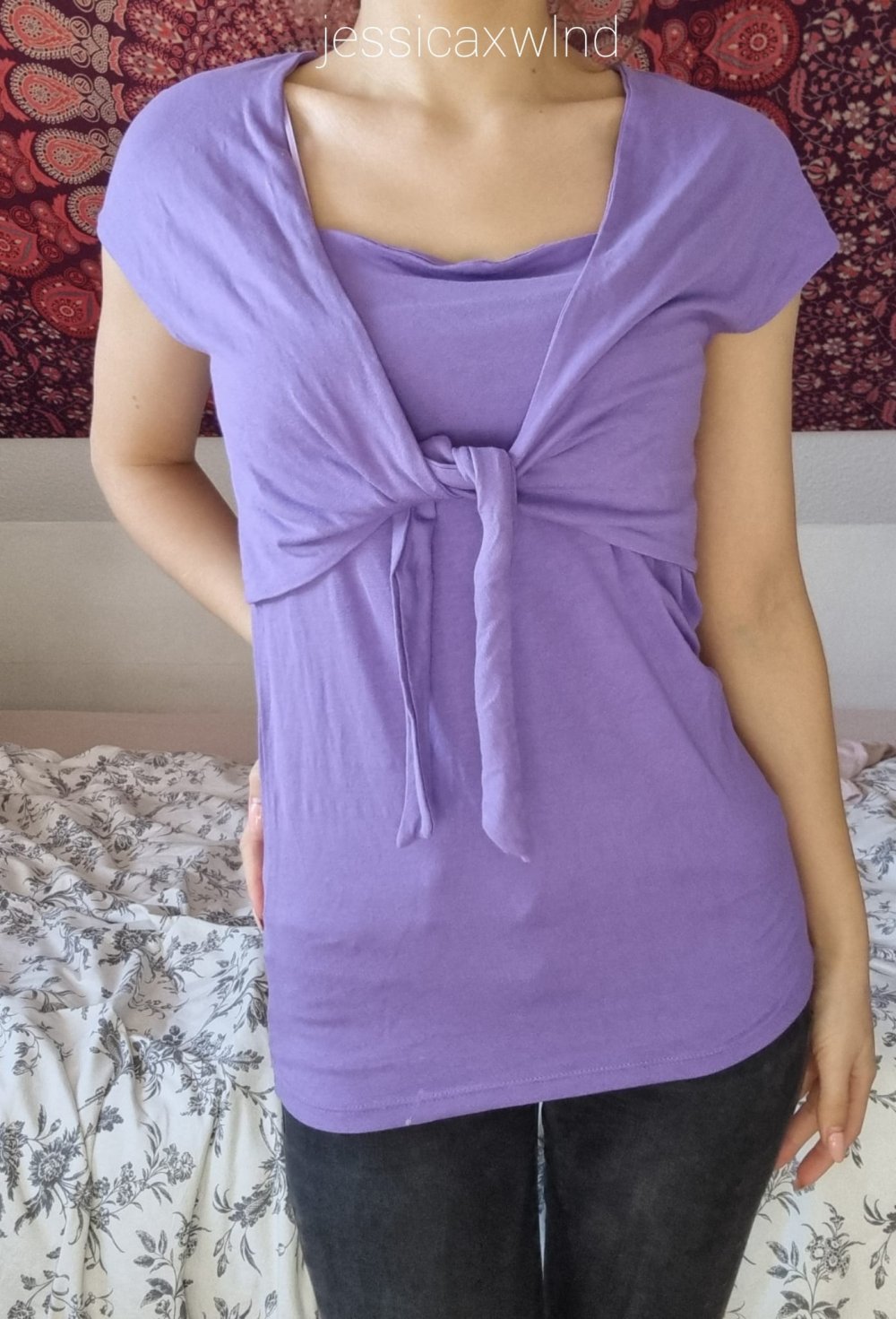 T-Shirt zum Schnüren