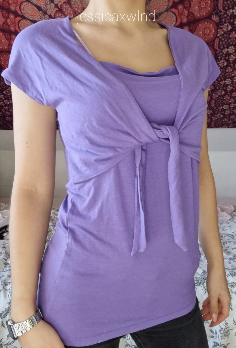 T-Shirt zum Schnüren