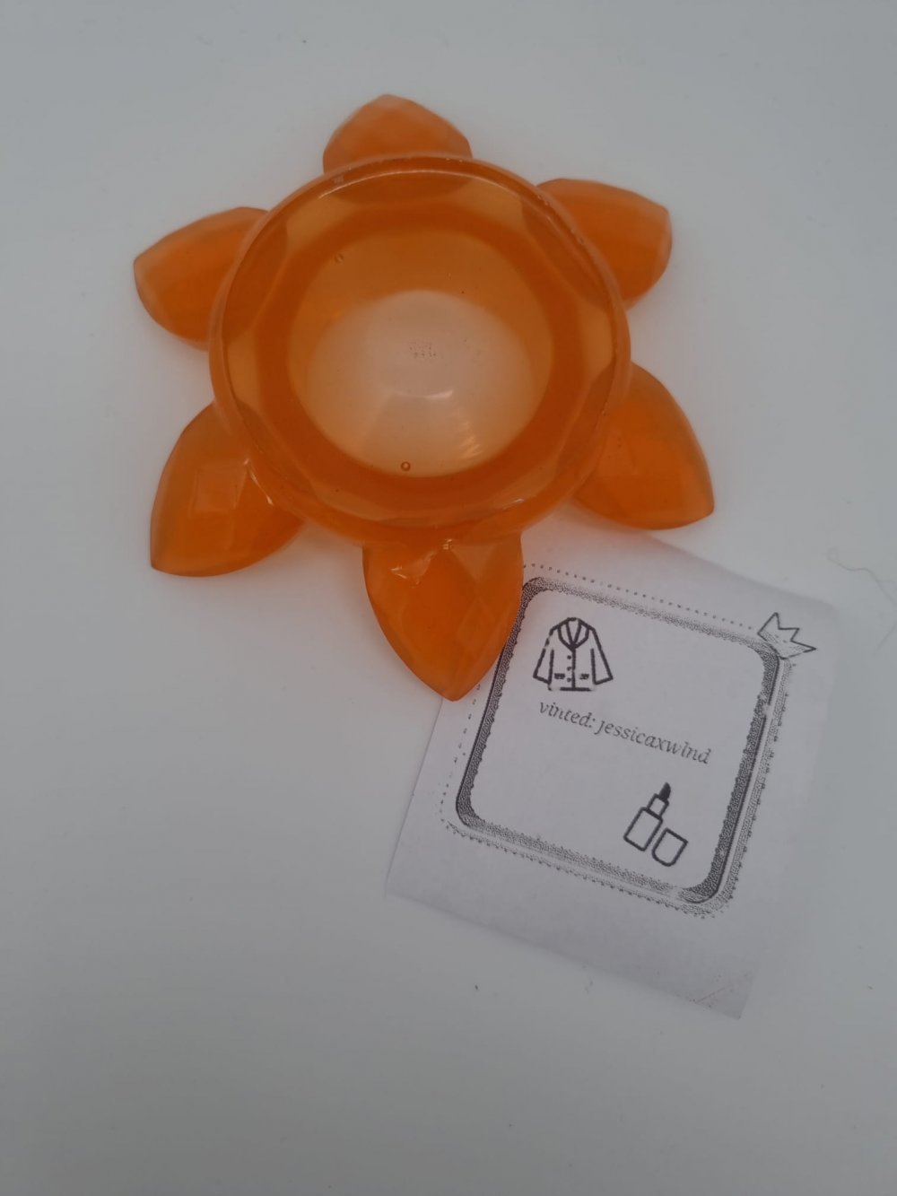 Lotusblume Kerzenhalter aus Epoxidharz