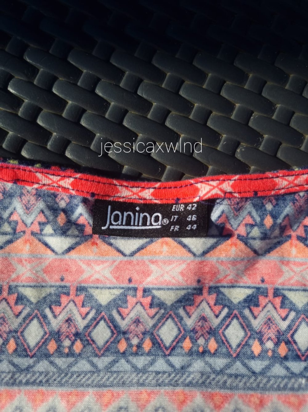 Kleid im Mosaikmuster