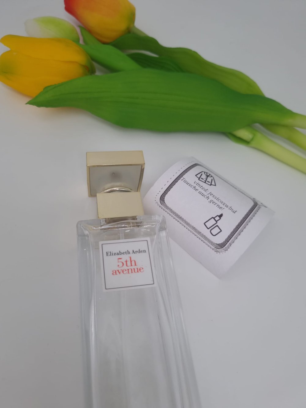 Elisabeth Arden - 5th avenue Parfum Leer Flakon Sammler DIY