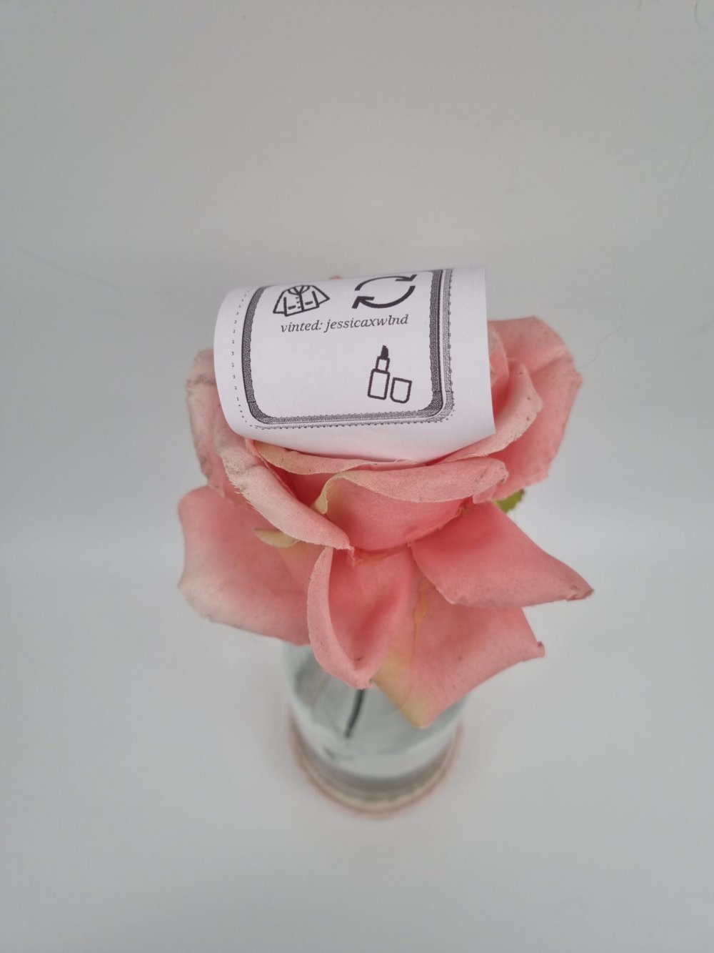 Rose in einer wunderschönen Vase