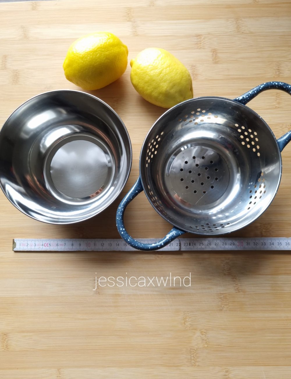 Sieb mit Auffangschale Abtropfschale Siebschale