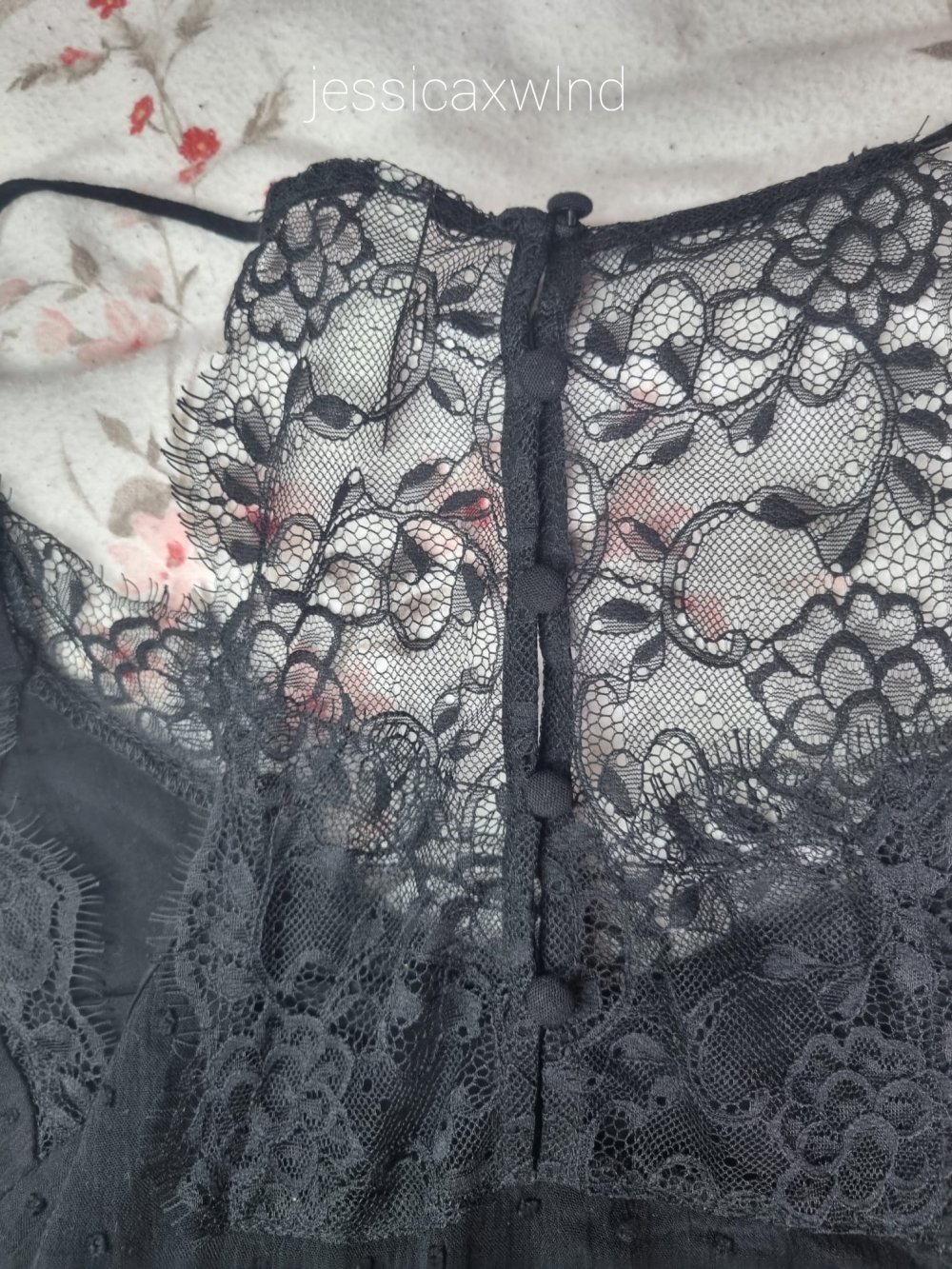 Stradivarius Spitzen Top