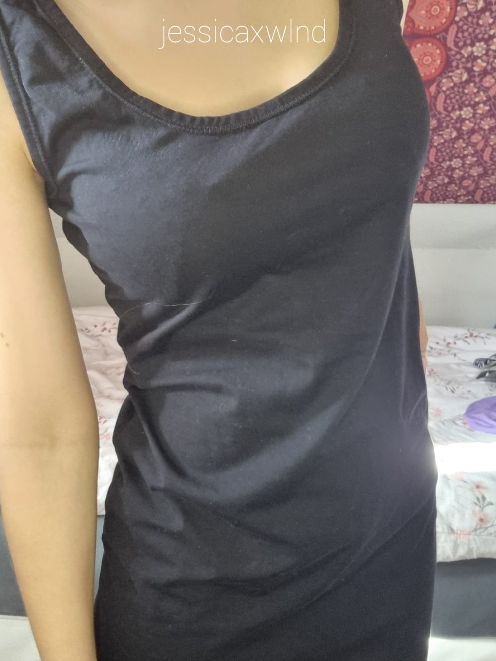 Schlichtes Schwarzes