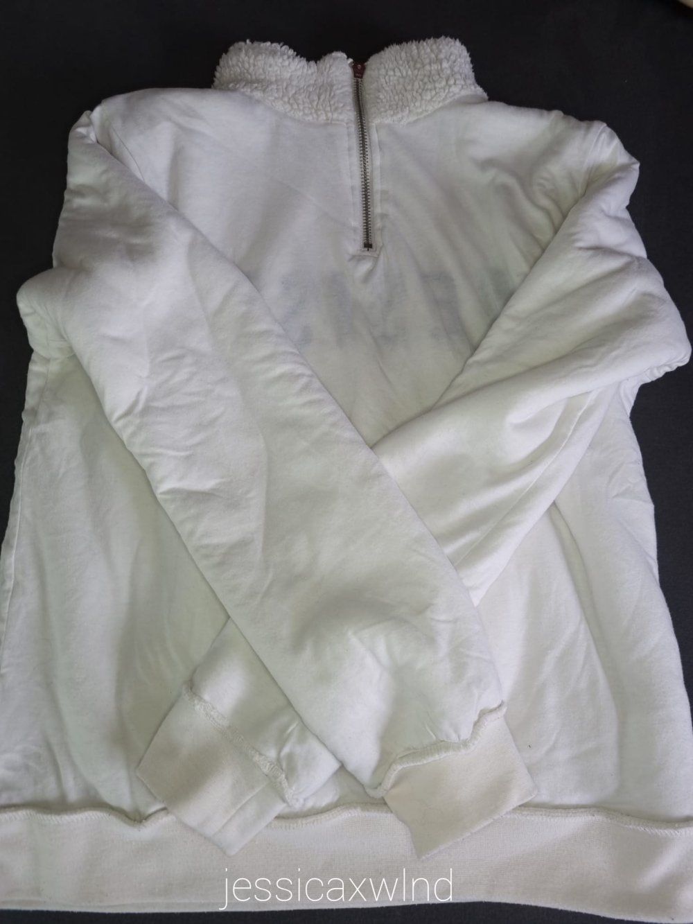 Reißverschluss Pullover Teddystoff Teddypullover Resist