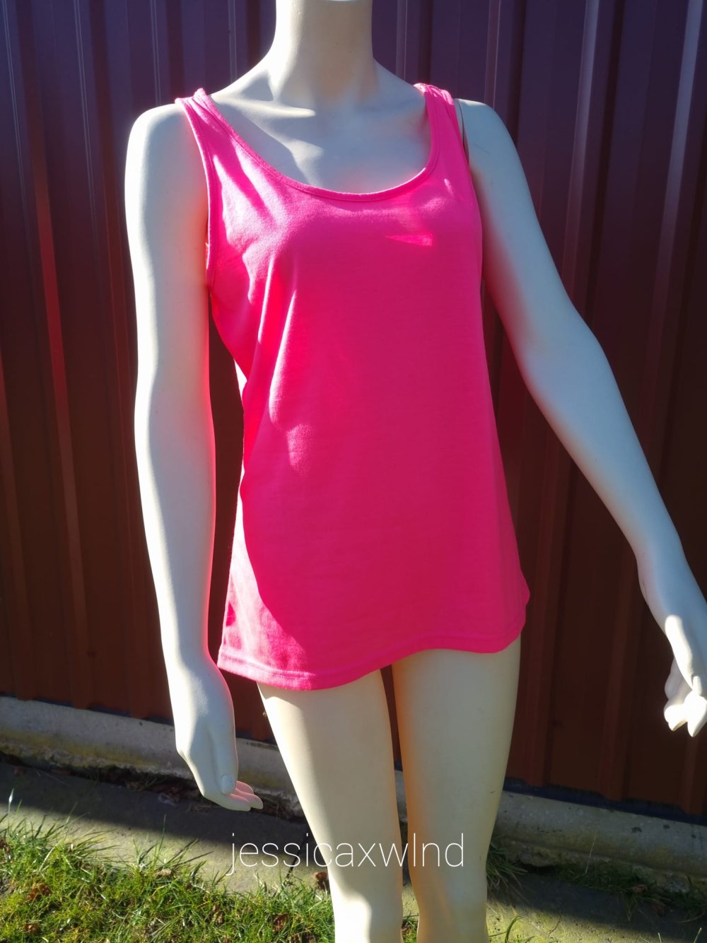 Neonpinkes Tanktop
