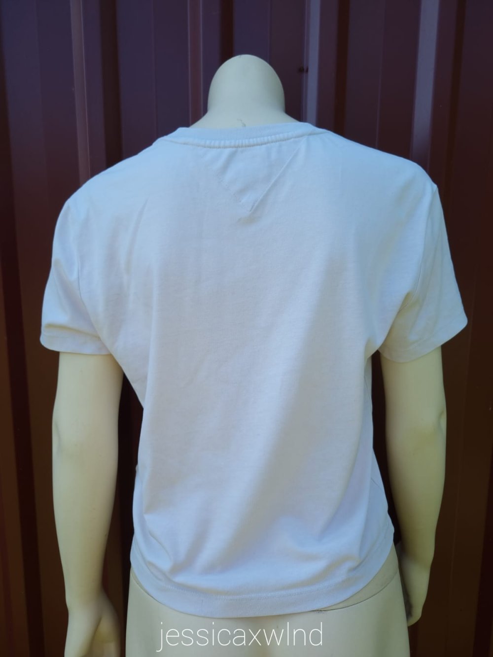 Tommy Hilfiger Cropped T-Shirt Markenshirt Markenmode