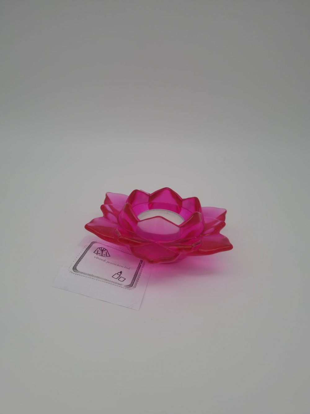 Lotusblume Kerzenhalter aus Epoxidharz