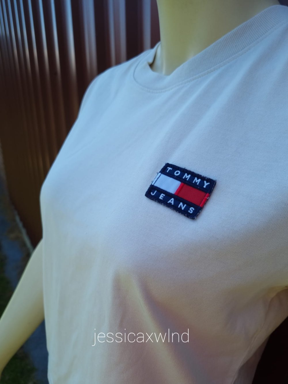 Tommy Hilfiger Cropped T-Shirt Markenshirt Markenmode