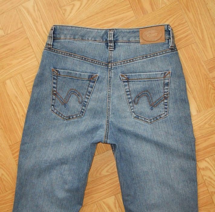 Straight Cut Small Stretch Jeans Rosner Holly Gr.36 L 30 High-Rise Boots